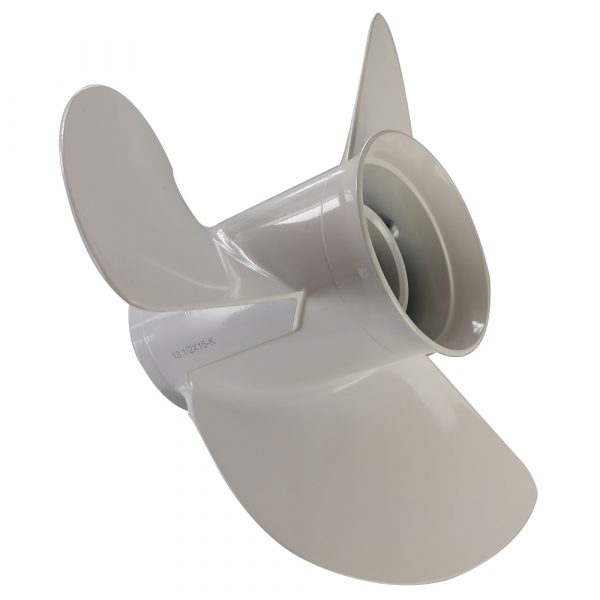 hélice Yamaha 13 1/2Paso 15 x 50 -130HP está fabricada en aluminio de alta resistencia